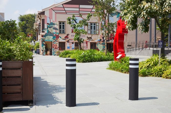 Impact Tested Bollards: Shallow Foundation, Automatic & Fixed
